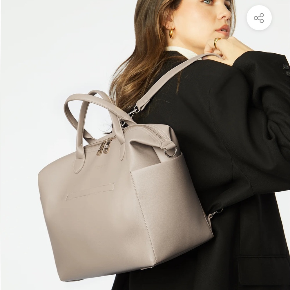 MINA BAIE Emmy Midi in ‘Sand’ (Vegan) (+ Accessories)